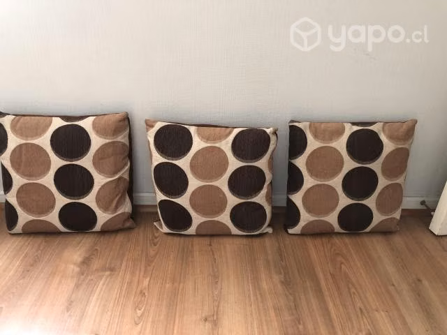 3 Cojines nuevos Sin uso