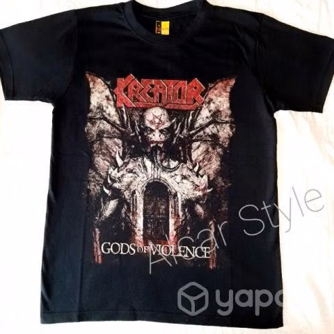 Polera de KREATOR Talla S/ Leer descripción