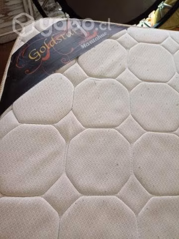 Cama 2 plazas base dividida