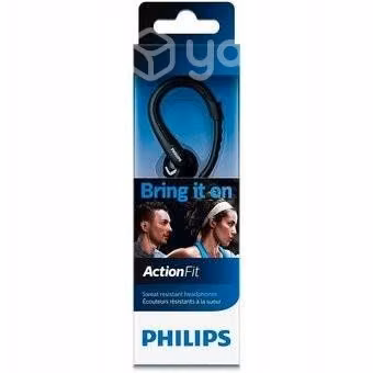 Audifono philips earclip mic black shq1255tbk/00 - Imagen 2