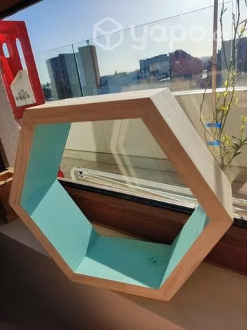 Hexágonos de madera