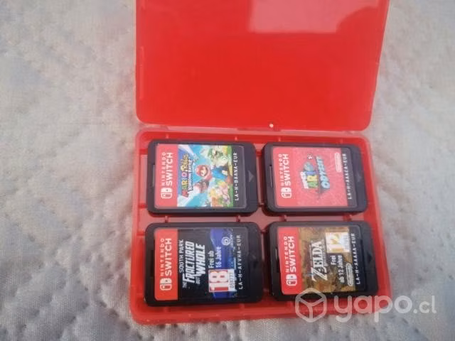 Nintendo switch + juegos y accesorios