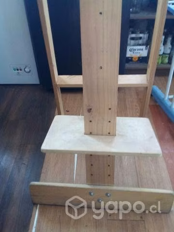 Atril para pintar y porta vinos artesanal - Imagen 2