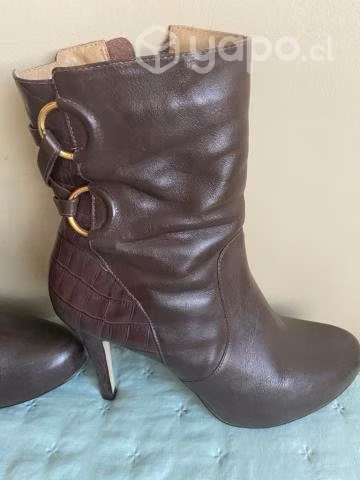 Botin cuero Gacel