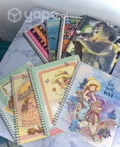 8 Cuadernos Sarah Kay, ROSS y COLON