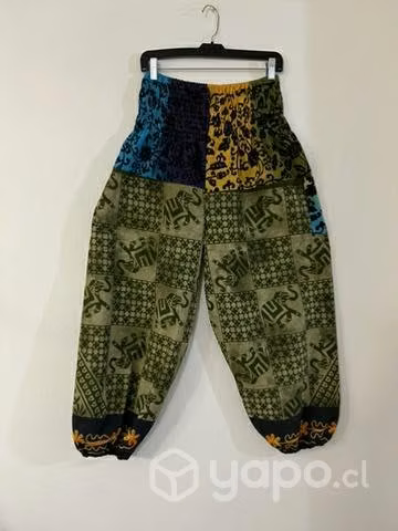 Pantalón Hindú Con Bolsillo L/xl Verde Y Otros