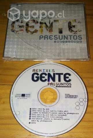 Presuntos Implicados - Gente (Remixes) 07 Cancione
