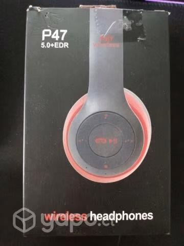 Audífonos p47 wireless 5.0+edr