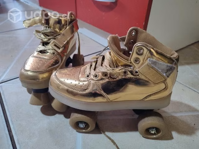 Patines niña impecables talla 34
