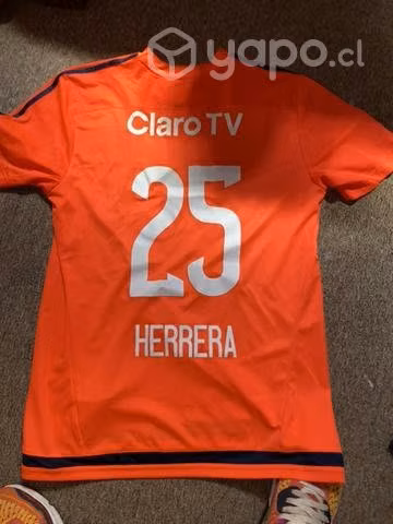 Camisetas u de chile johnny herrera