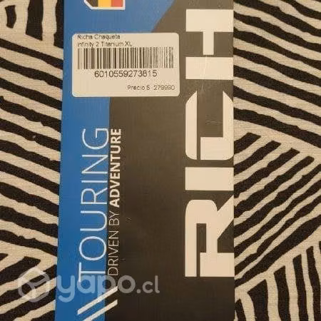 Chaqueta Richa Infinity 2 Titanium, talla XL - Imagen 3