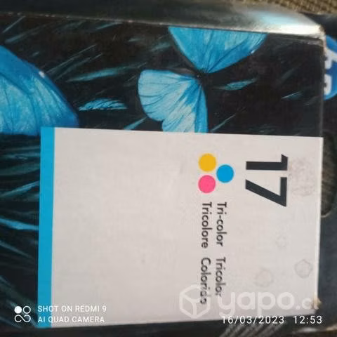 Tinta HP 17 color original
