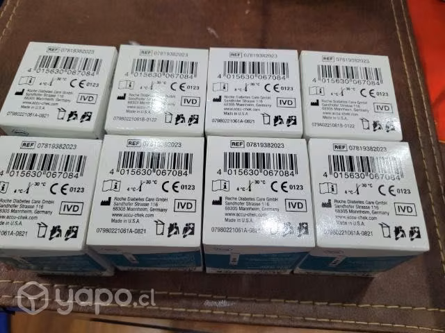 Caja 50 Tiras Reactivas Accu-Chek Instant