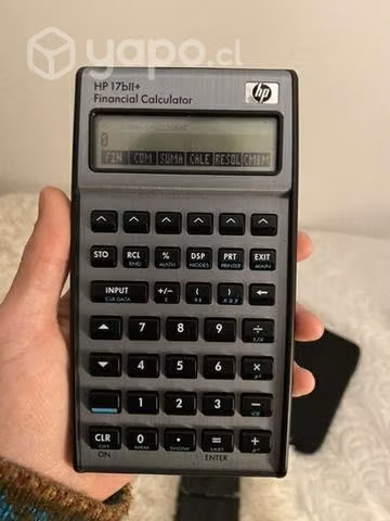 Calculadora financiera HP BII+
