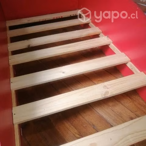 Cama de 1 plaza estilo auto para niño