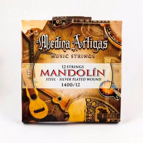 Cuerdas Mandolina 12 MEDINA ARTIGAS 1400-12D