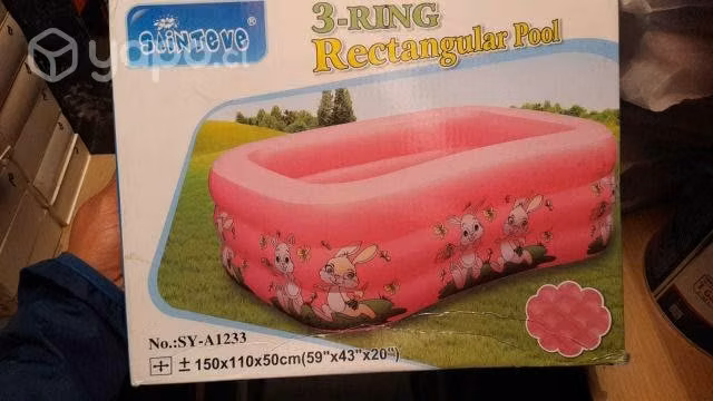 Piscina Inflable rectangular 150X110X50cm
