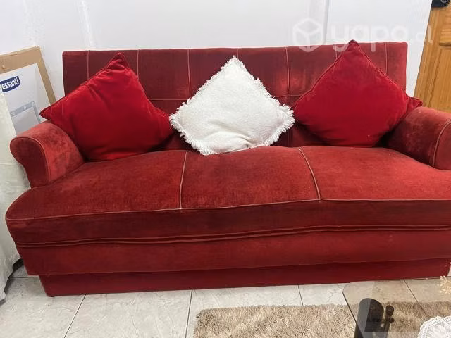 Living terciopelo Rojo