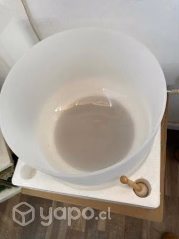 Cuenco de cuarzo Mi, 16 pulgadas nuevo
