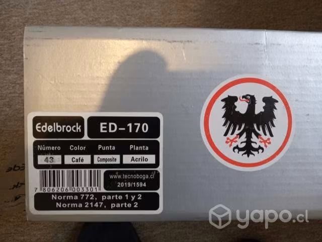 Zapato seguridad Nro. 43