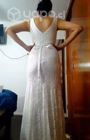 Vestido novia talla L