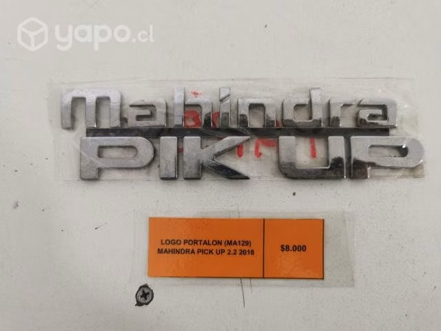 Logo Portalon (MA129) Mahindra Pick Up 2.2 2018