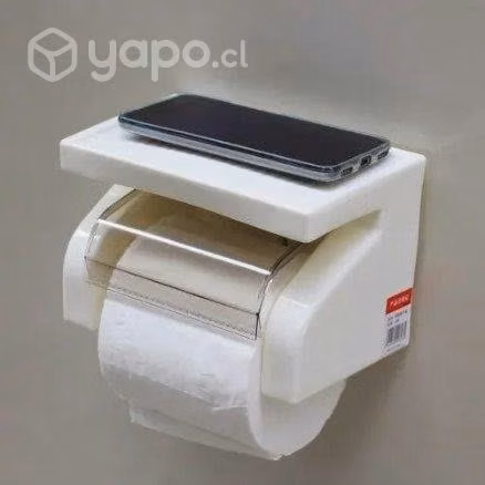 Dispensador Papel Higiénico Con Soporte Celular