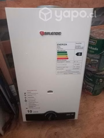 Calefont Gas Natural 10 Lts Tiro Natural Splendid