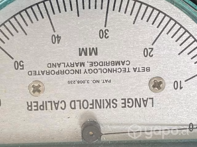Caliper medidor de grasa metálico - Imagen 4