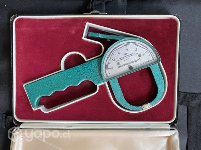 Caliper medidor de grasa metálico