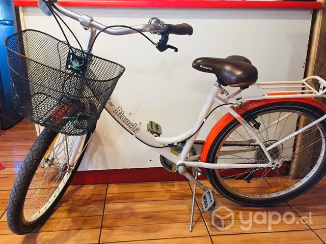 Bicicleta mujer aro 24 marca Bianchi. Angol