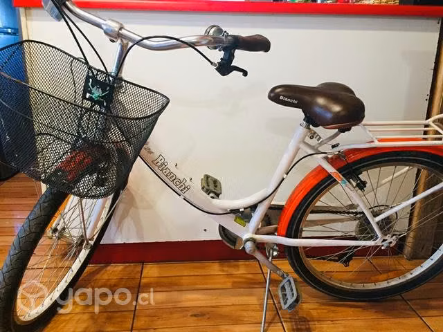 Bicicleta mujer aro 24 marca Bianchi. Angol