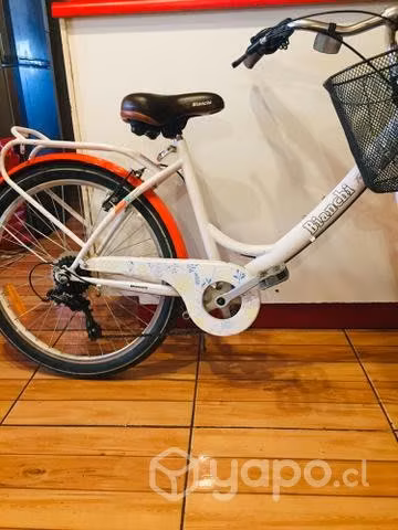 Bicicleta mujer aro 24 marca Bianchi. Angol