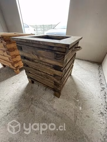Maceteros rusticos
