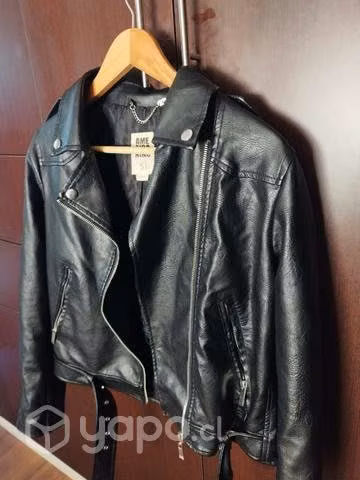Casaca de cuero americanino talla M