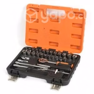 Jgo. dados 1/4 de 3/16 a 9/16 (31 pzs.) - smart