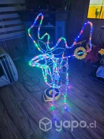 Reno con movimiento navidad