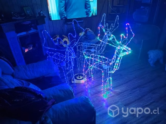 Reno con movimiento navidad - Imagen 2