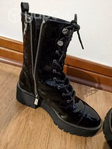 Botines de cuero Michael Kors talla 7.5 - Imagen 2
