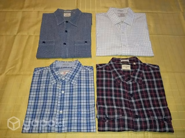 Pack 4 Camisas Dockers impecables (pack b)