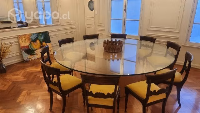 Exclusiva 10 sillas inglesas william iv caoba 1825