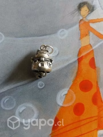 Colgante plata de ley sterling 925 diseño gato