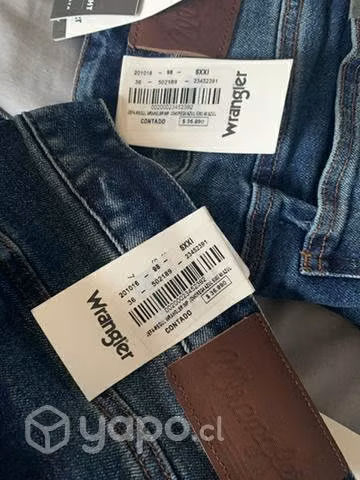 Pantalón Wrangler Nuevos talla 52 , $ 50.000 los 3 - Imagen 3