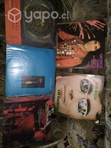 5 vinilos long play gr 33pm para tocadiscos.buenos