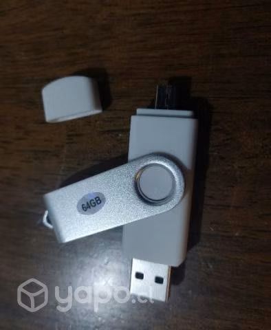 Pendrive doble entrada 64gb