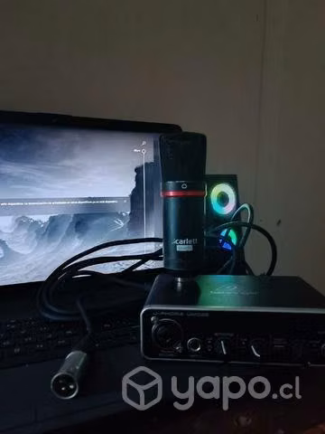Home studio (Microfono y Interfaz)