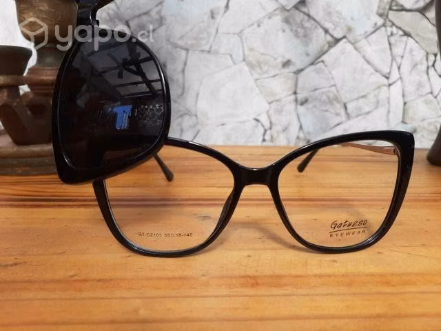 Lente Con Sobremarco Negro - Imagen 3