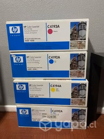 4 Tintas hp