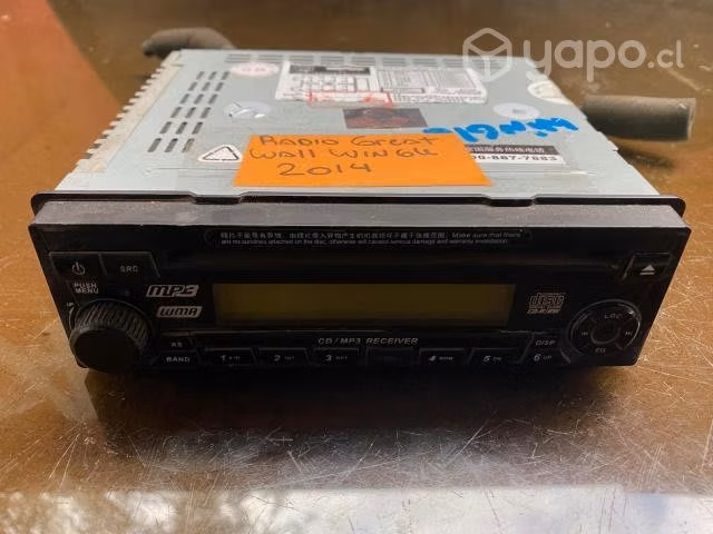 Radio cd mp3 Great Wall Wingle 2014