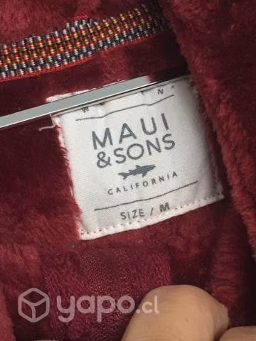 Polar color burdeo mujer MAUI&SONS